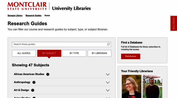 montclair.libguides.com