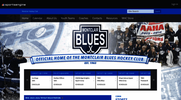 montclairhockey.com