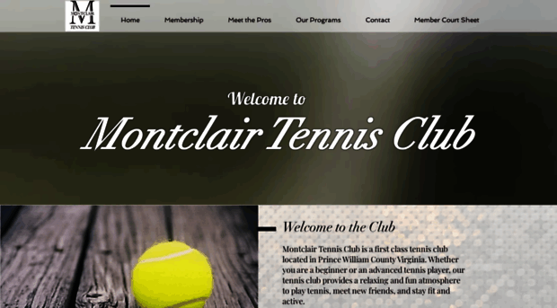 montclairtennis.com