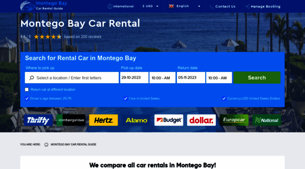 montegobaycar.com