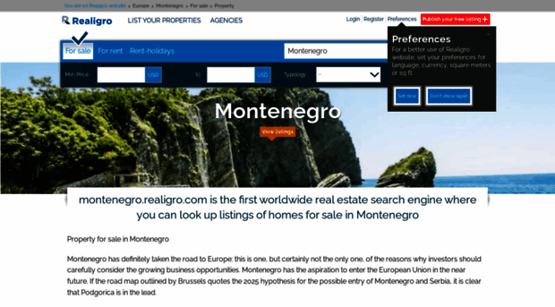 montenegro.realigro.com