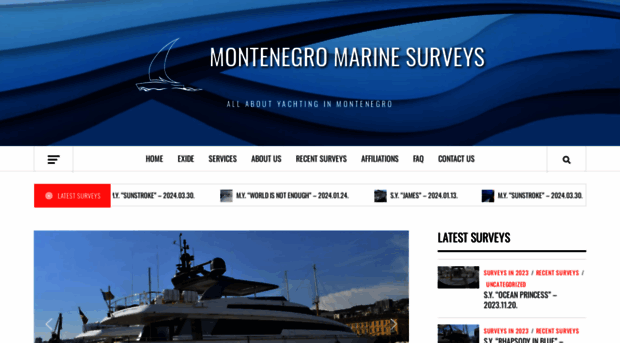 montenegromarinesurveys.com
