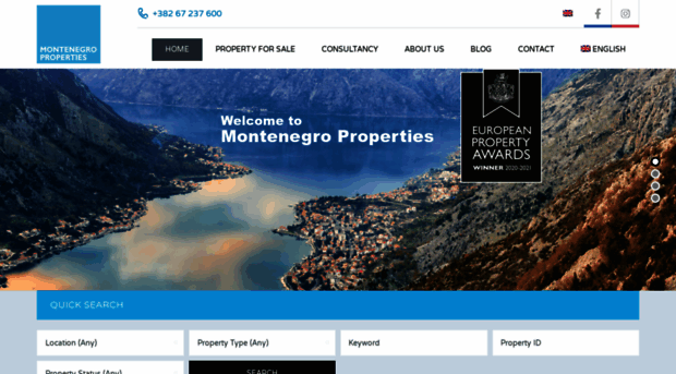 montenegroproperties.com