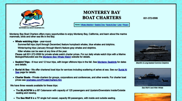 montereybayboatcharters.com