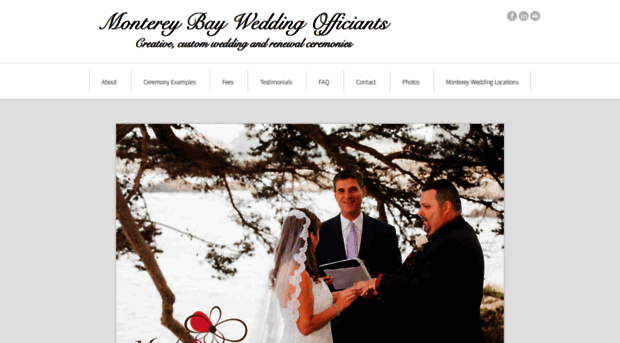 montereybayweddingofficiants.com