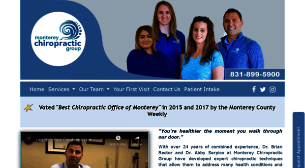 montereychiropracticgroup.com