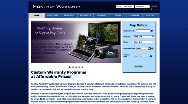 monthlywarranty.com