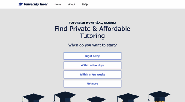 montreal.universitytutor.com