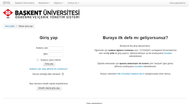 moodle.baskent.edu.tr