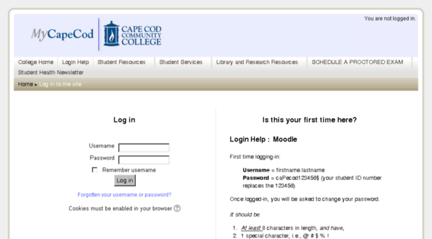 moodle.capecod.edu