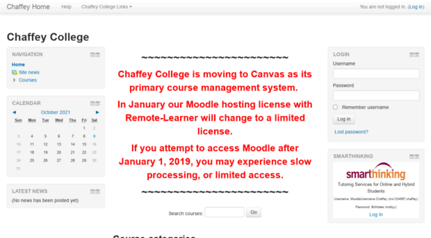 moodle.chaffey.edu