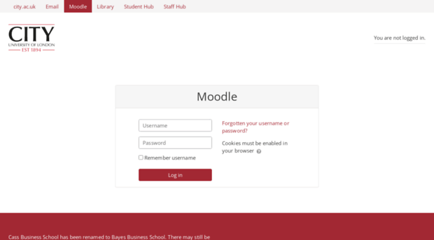 moodle.city.ac.uk