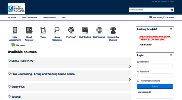 moodle.cityofbristol.ac.uk