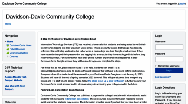 moodle.davidsondavie.edu