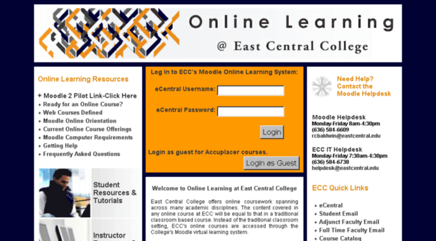 moodle.eastcentral.edu