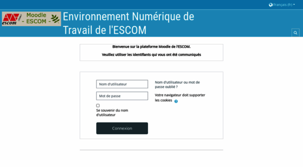 moodle.escom.fr