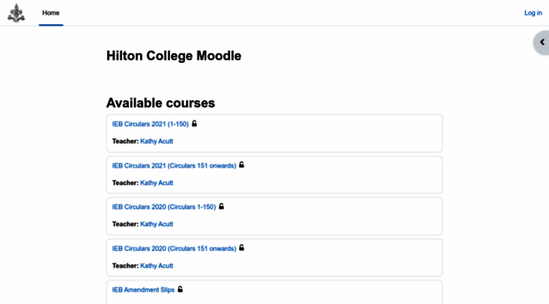 moodle.hiltoncollege.com