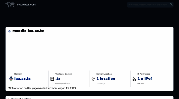 moodle.iaa.ac.tz.ipaddress.com