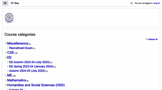 moodle.iitgoa.ac.in