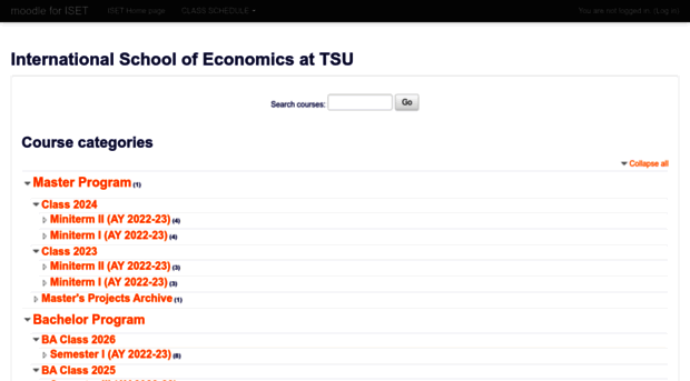 moodle.iset.ge