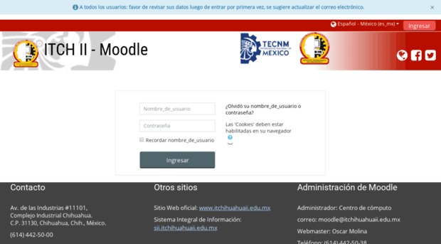 moodle.itchihuahuaii.edu.mx