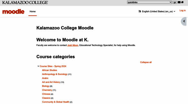 moodle.kzoo.edu