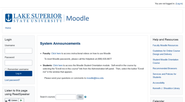 moodle.lssu.edu