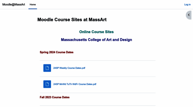 moodle.massart.edu