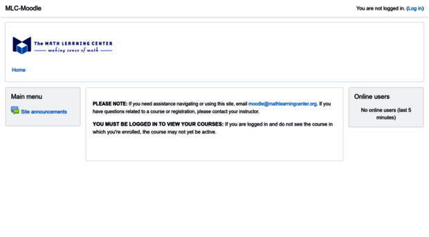 moodle.mathlearningcenter.org