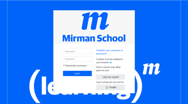 moodle.mirman.org