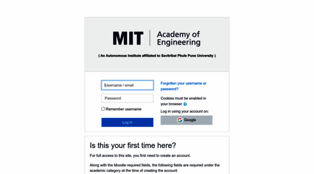 moodle.mitaoe.ac.in