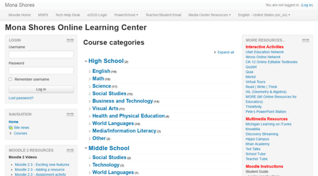 moodle.monashores.net