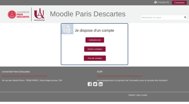 moodle.parisdescartes.fr