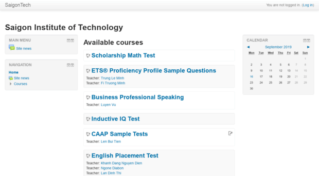 moodle.saigontech.edu.vn