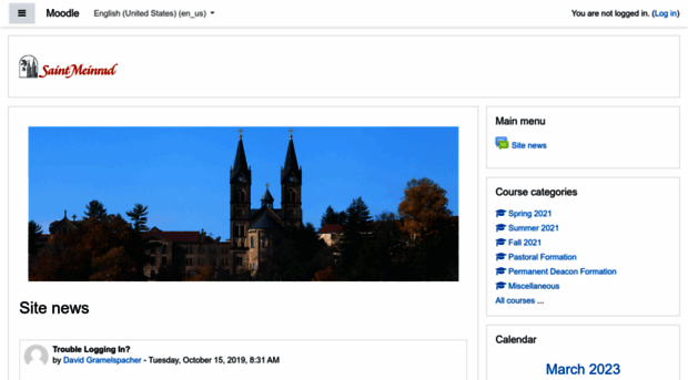 moodle.saintmeinrad.edu