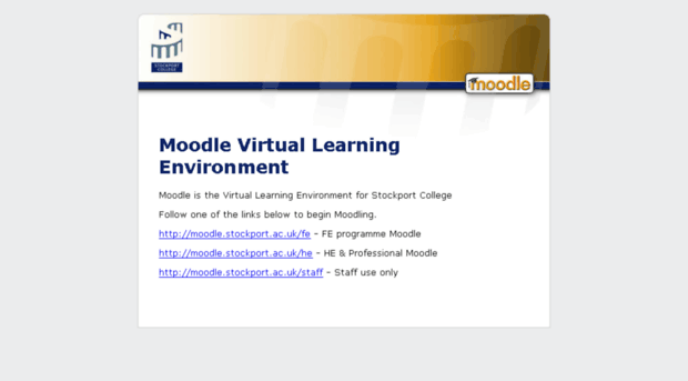 moodle.stockport.ac.uk