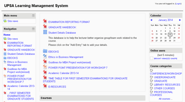 moodle.upsaelearning.com