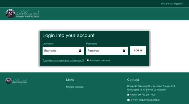 moodle.utb.edu.bn