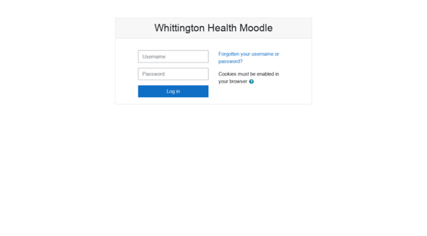 moodle.whittington.nhs.uk