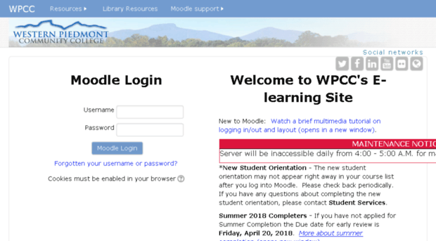 moodle.wpcc.edu
