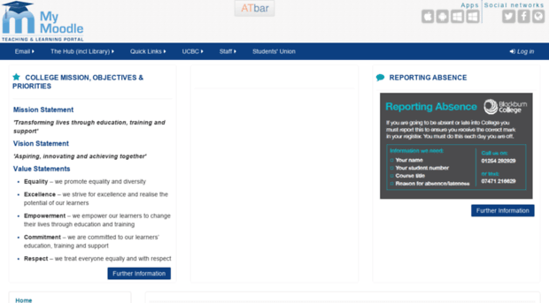 moodle2.blackburn.ac.uk