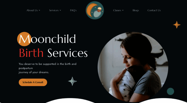 moonchildbirthservices.com