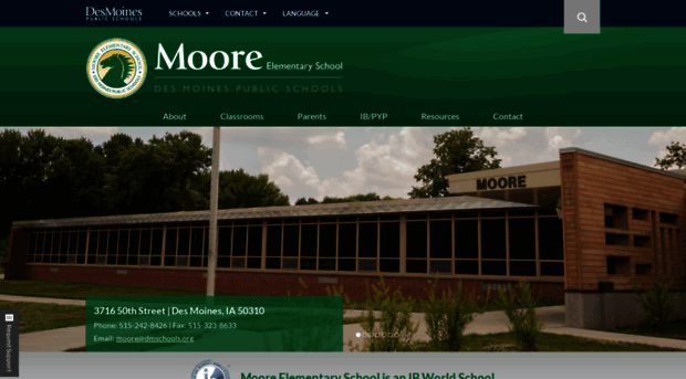 moore.dmschools.org