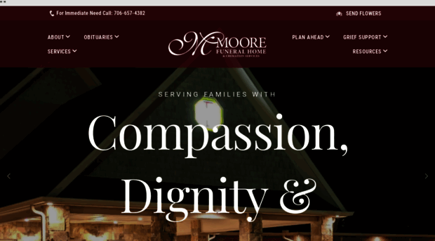 moorefuneralhometrenton.com