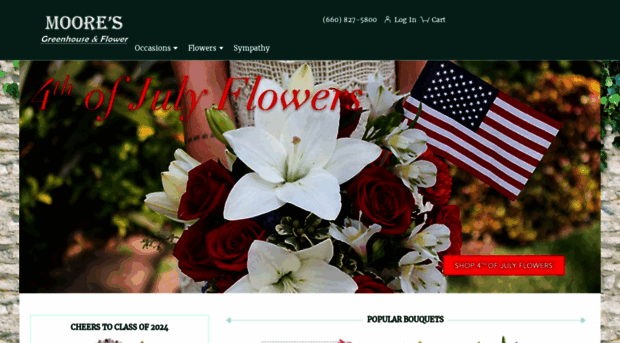 mooresflowershopandgreenhouses.com