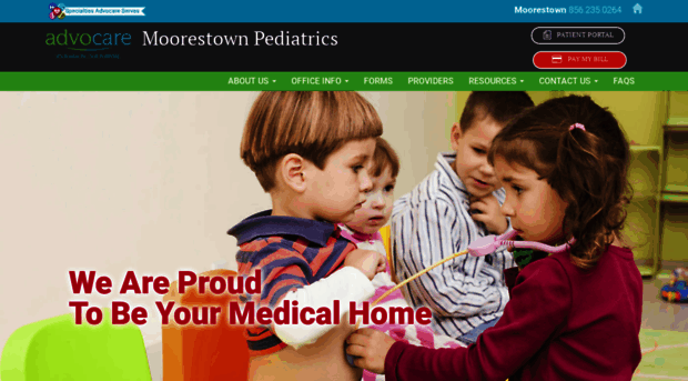 moorestownpeds.advocaredoctors.com