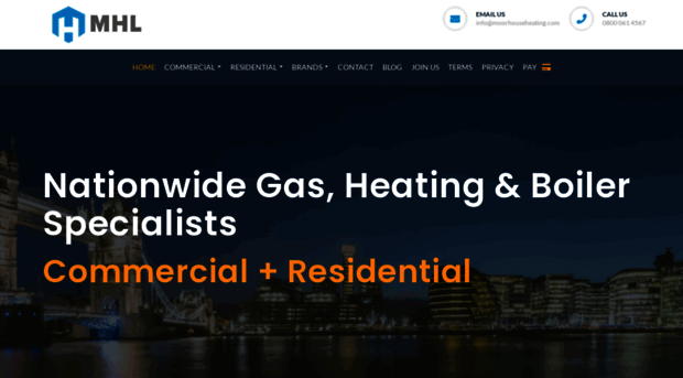 moorhouseheating.com