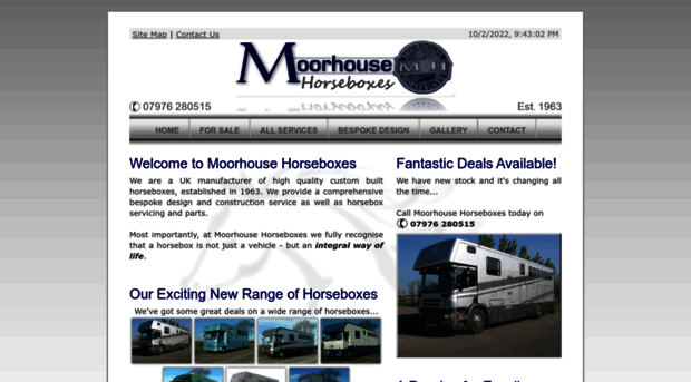 moorhousehorseboxes.com