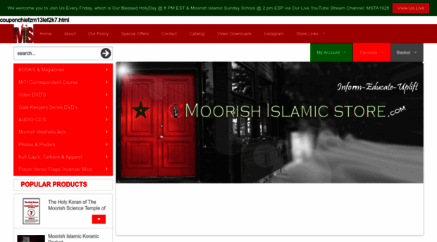 moorishislamicstore.com