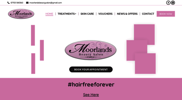 moorlandsbeautysalon.co.uk